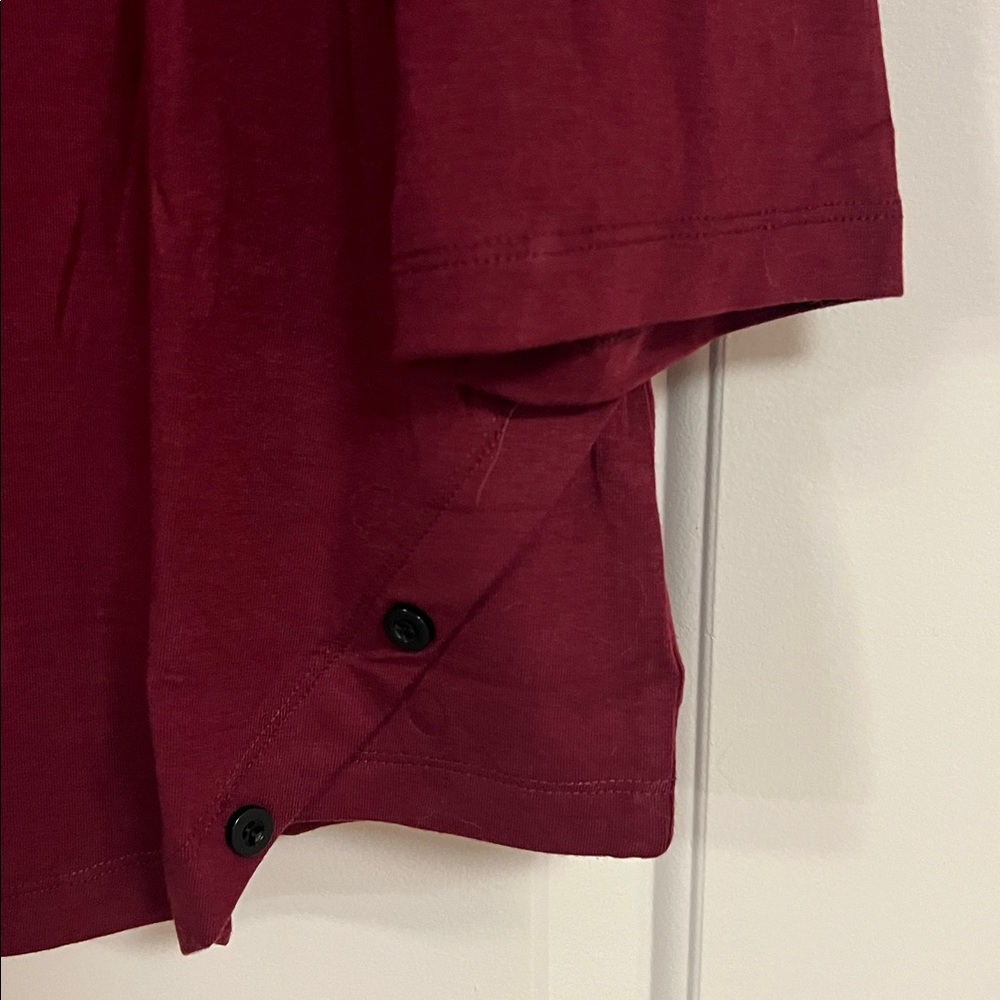 Deep Red Blouse - Picture 4 of 4